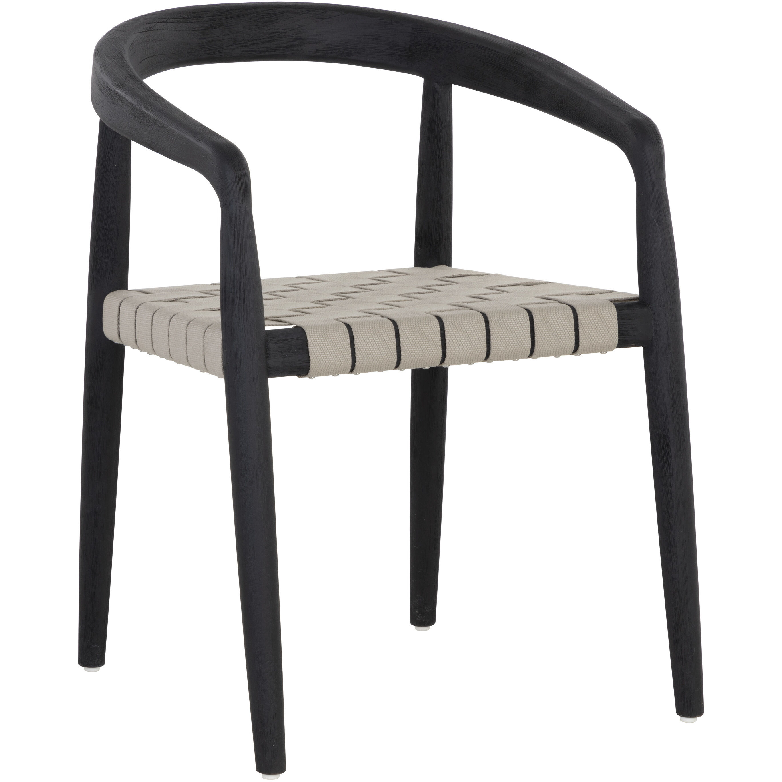 Cayman Charcoal Outdoor Dining Armchair